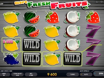 Игровой автомат More Fresh Fruits — играть в bounty