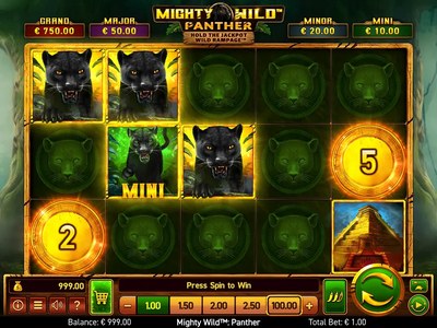 Игровой аппарат Mighty Wild: Panther