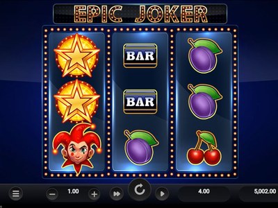 Игровой аппарат Epic Joker производителя Relax Gaming