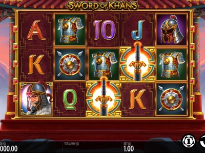 Игровой автомат Sword Of Khans производителя Thunderkick